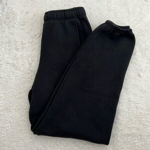 offline by aerie cloud fleece jogger size xs black